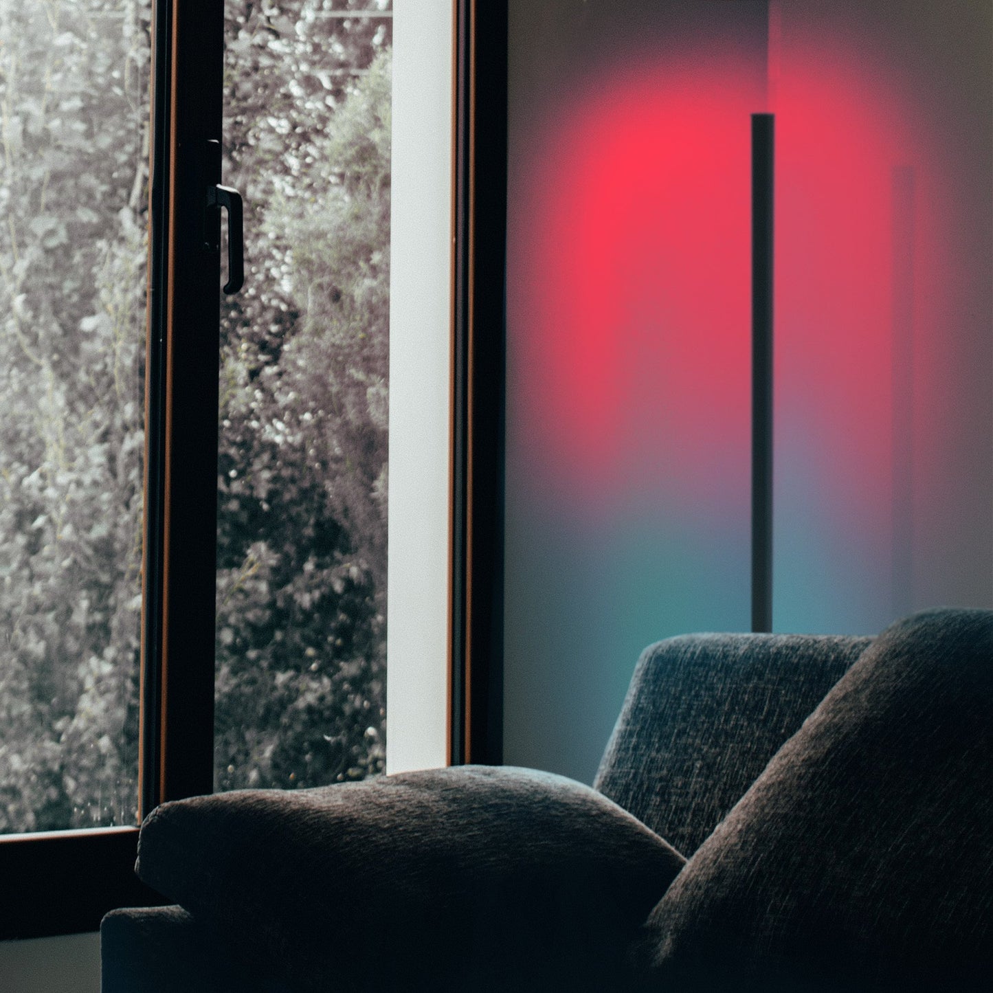 rgbcw corner floor lamp