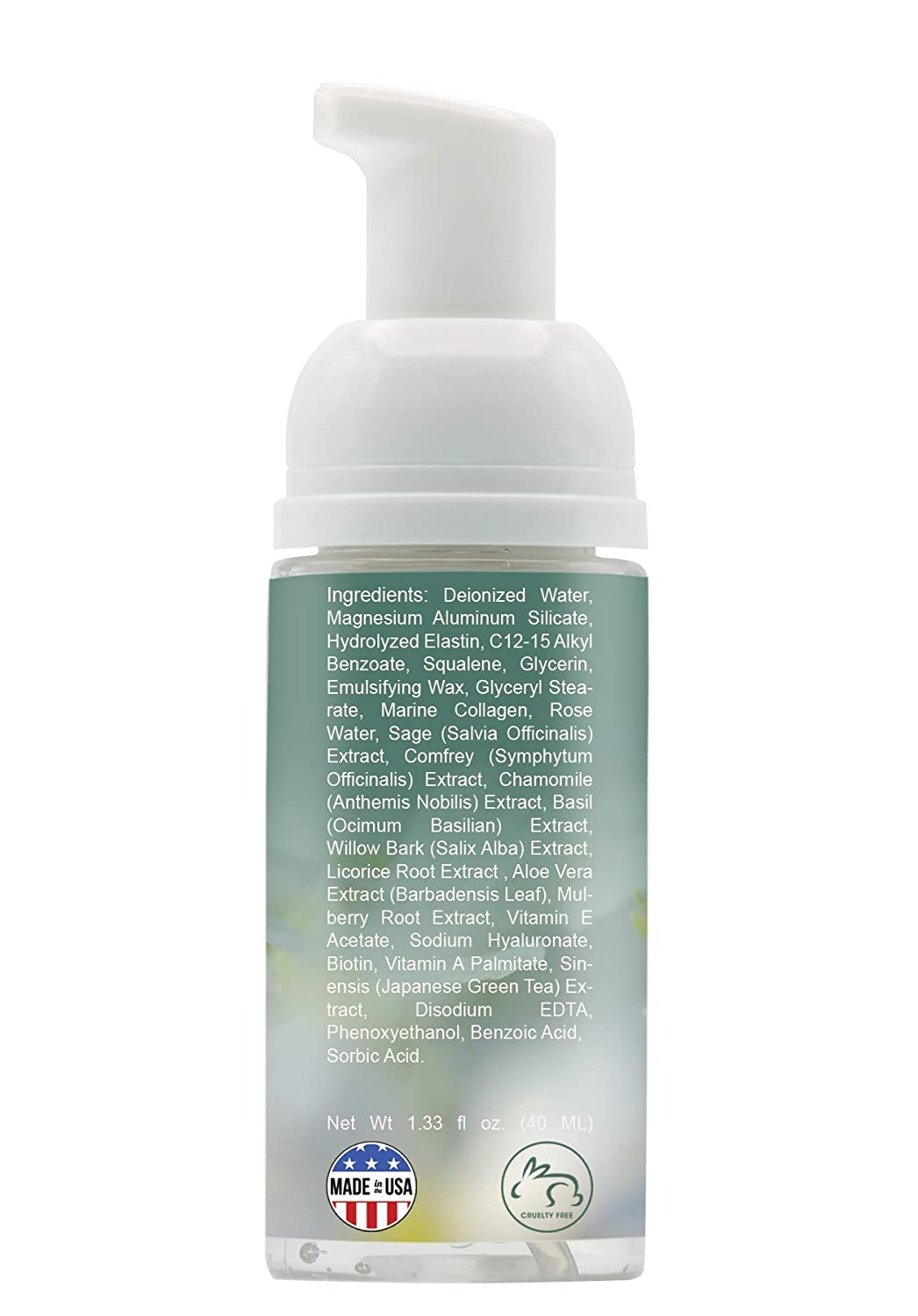 anti-wrinkle neck & décolleté serum with collagen & rose water