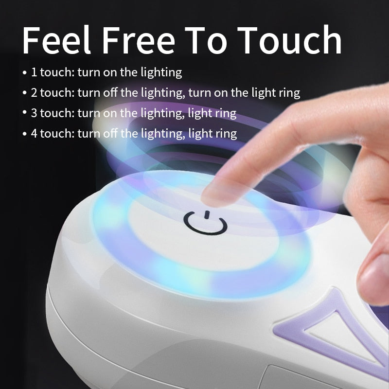 automatic retractable lighting dog leash