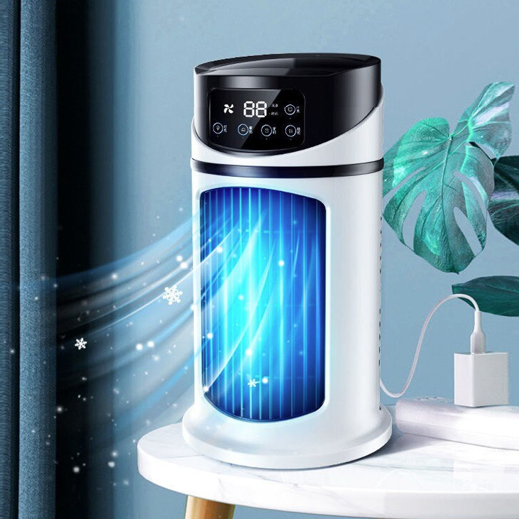 mini portable water air cooling fan