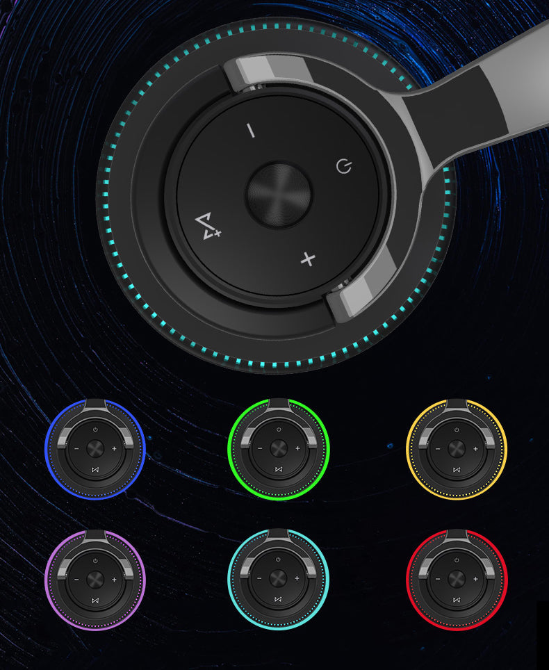ninja dragon wireless light changing bluetooth gaming headset
