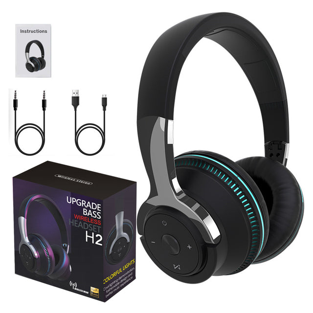 ninja dragon wireless light changing bluetooth gaming headset