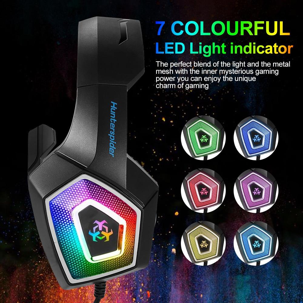 dragon stereo led gaming headset with microphone
