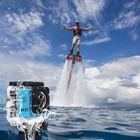4k  waterproof all digital uhd wifi camera + rf remote and accessories