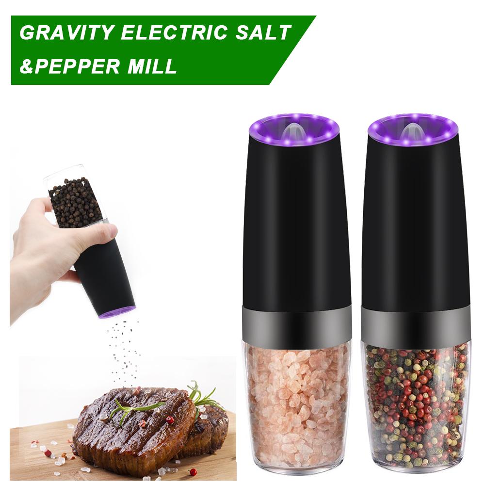 electric gravity sensor automatic pepper grinder kitchen tools