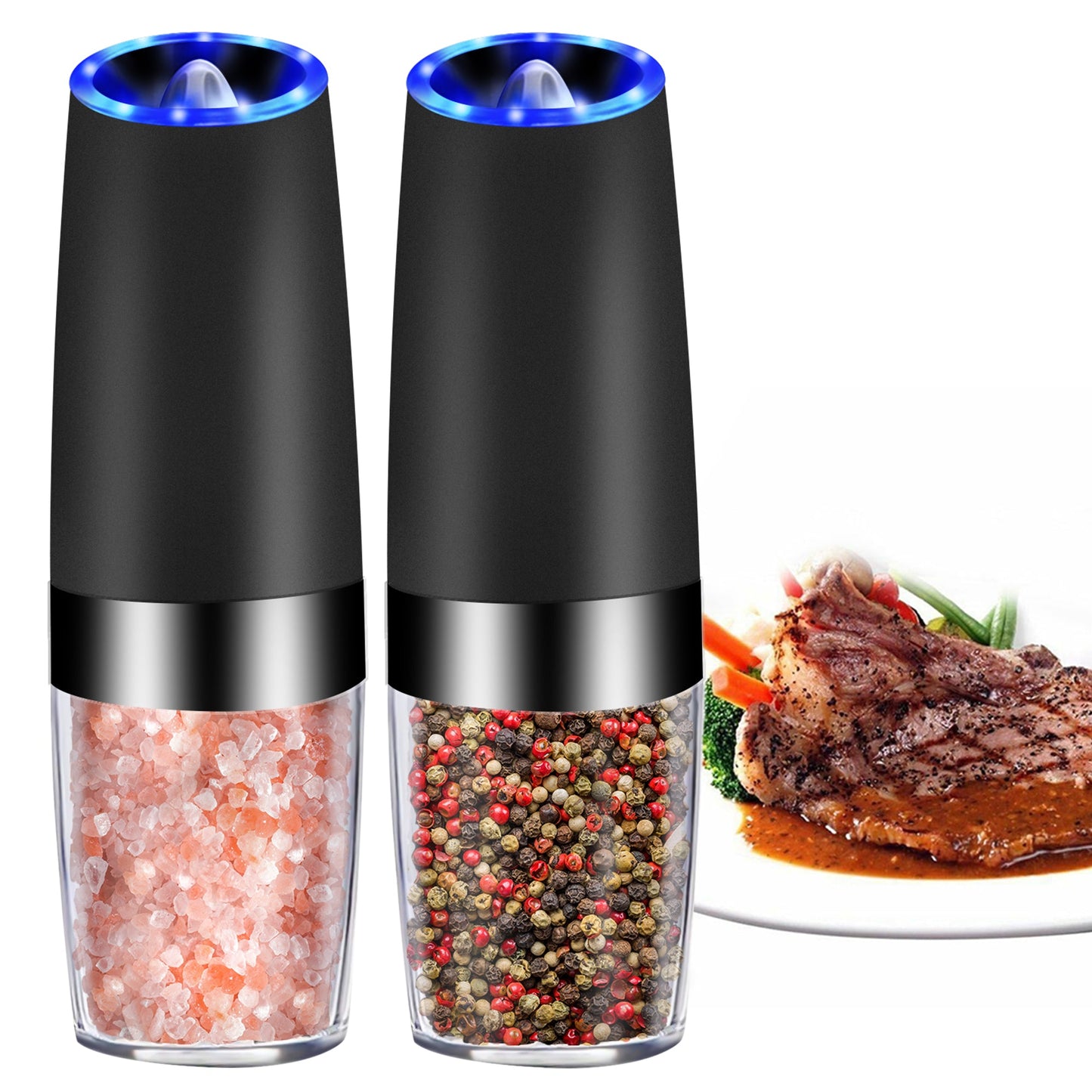 electric gravity sensor automatic pepper grinder kitchen tools