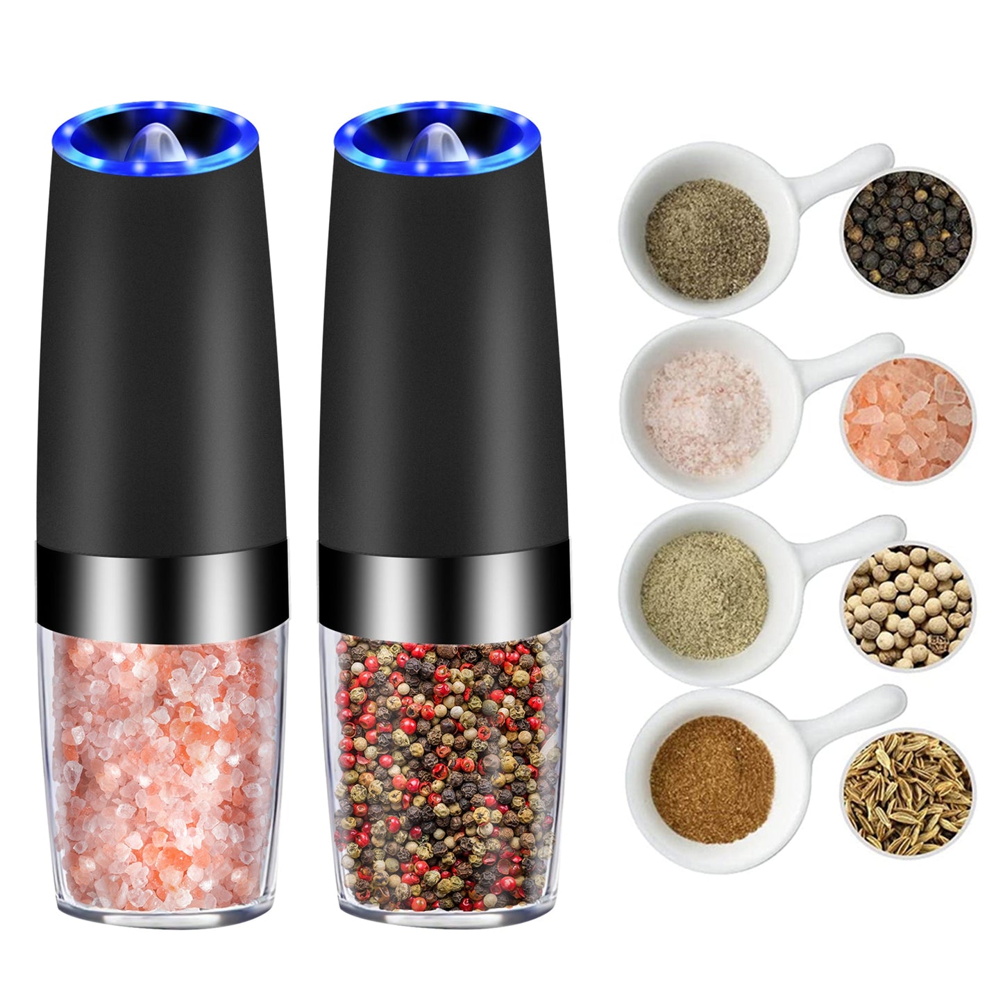 electric gravity sensor automatic pepper grinder kitchen tools