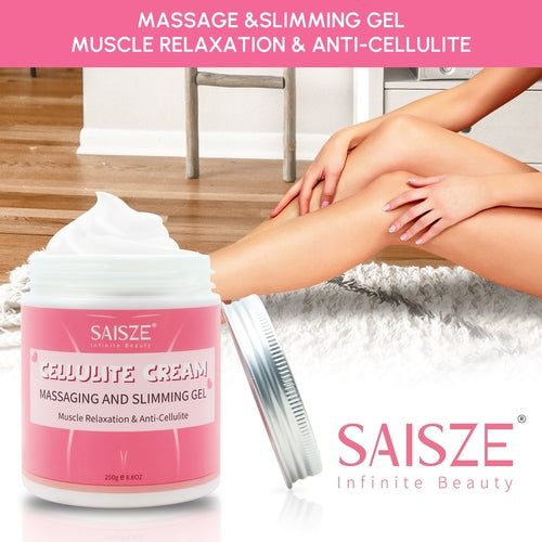 8.8 oz anti cellulite body slimming cream with massager and remover
