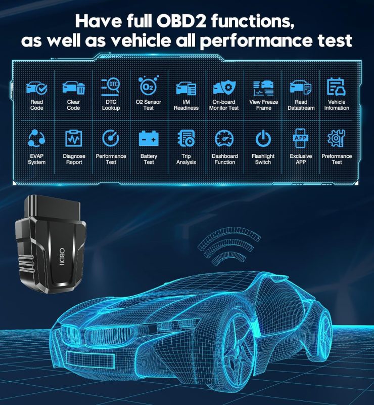 obd2 bluetooth scanner scan tool ios android bluetooth diagostic code