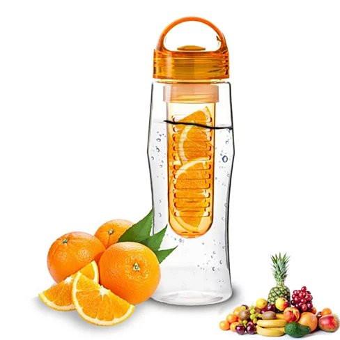 fruitzola jammer fruit infuser water bottle in 5 colors