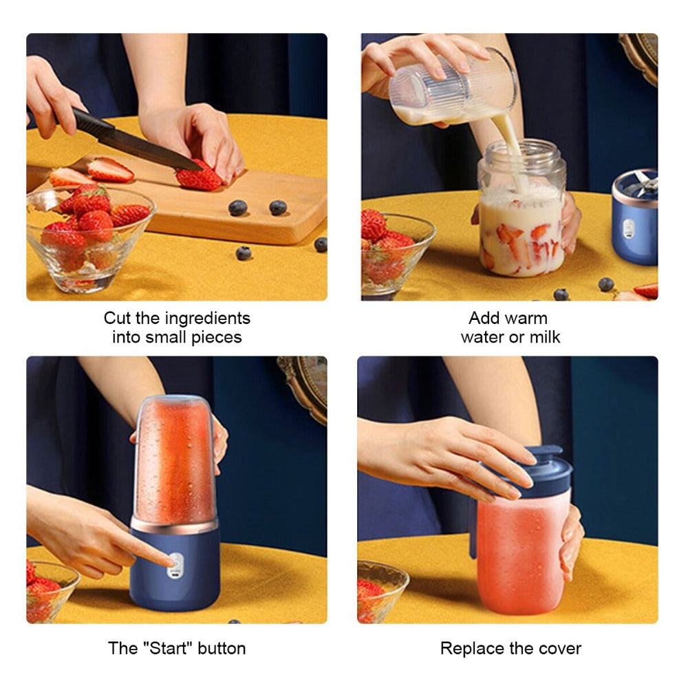 high quality twin gear portable juice blender