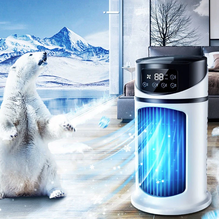 mini portable water air cooling fan