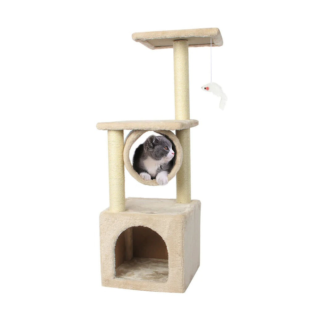 cat tree house tower