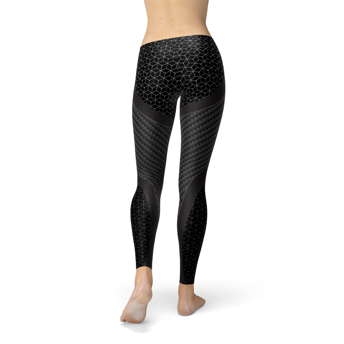 womens carbon fiber sports leggings