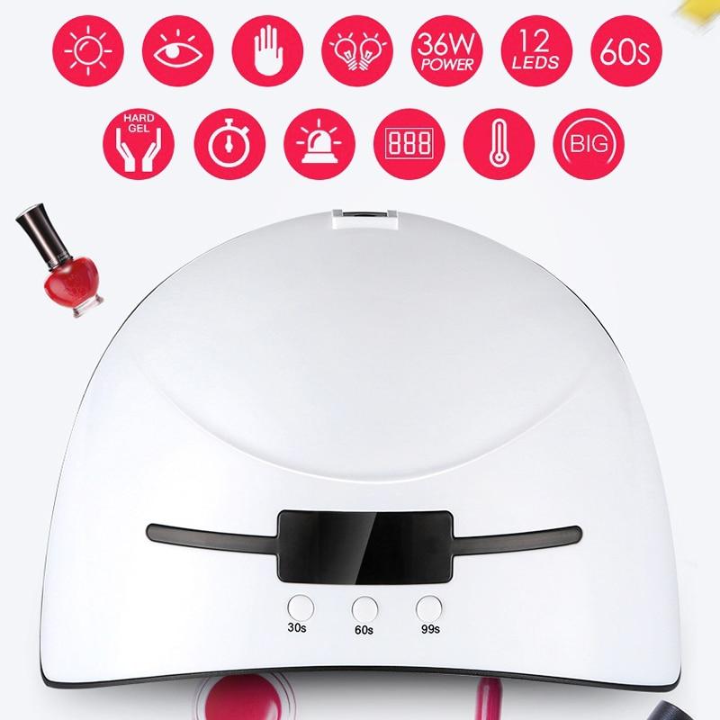 acrylic gel uv led nail curing lamp