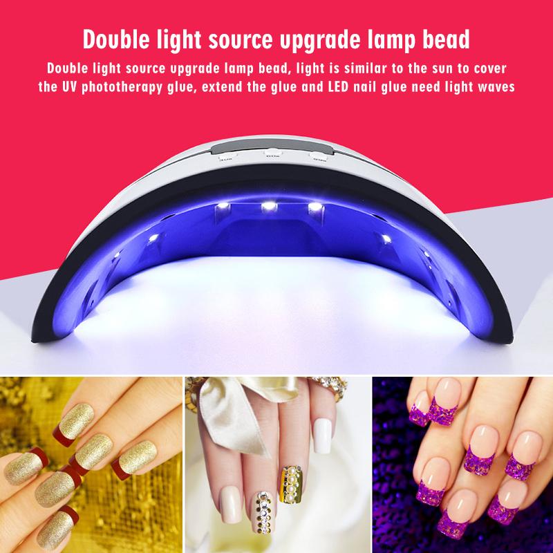 acrylic gel uv led nail curing lamp