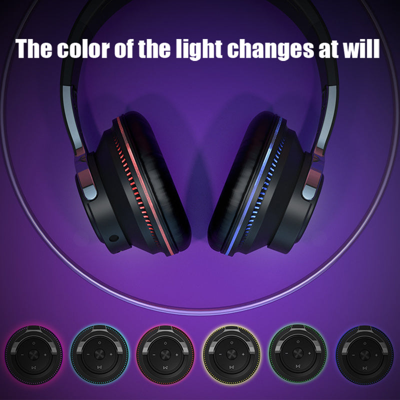 ninja dragon wireless light changing bluetooth gaming headset